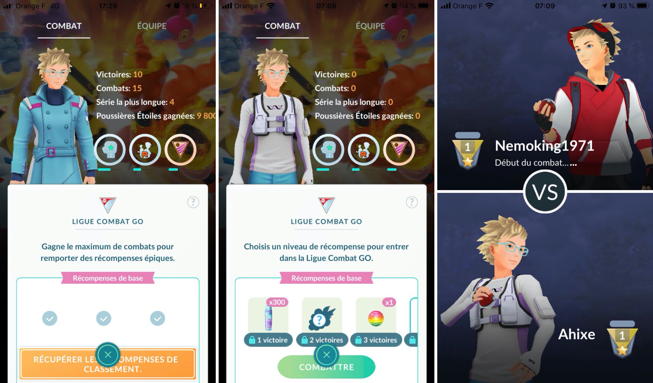 Premiers combats de ligue pour les dresseurs dans Pokémon GO iGeneration