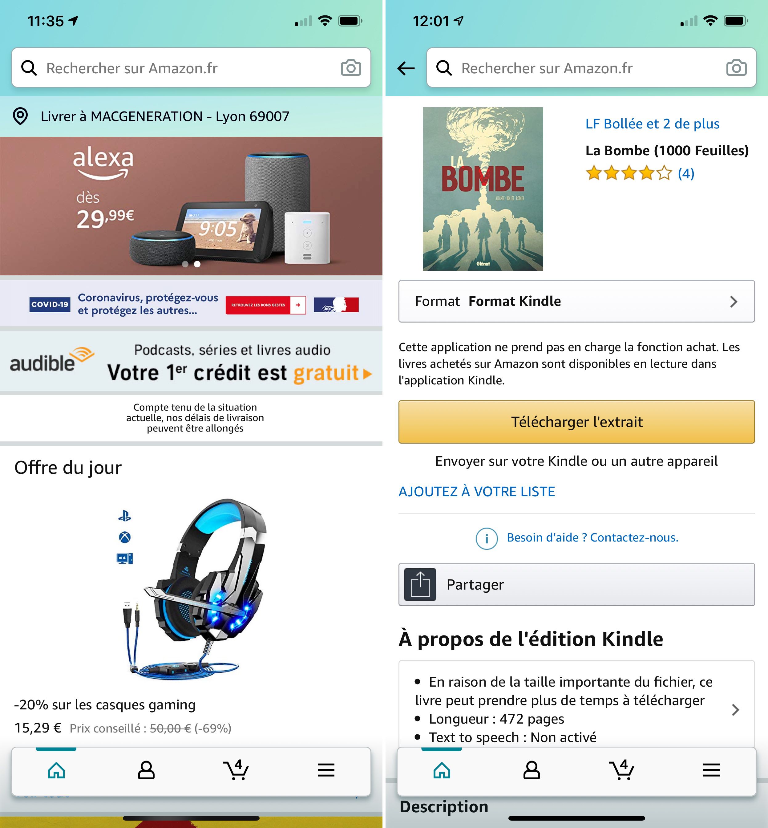 Amazon D Ploie Sa Nouvelle Interface Sur Mobiles Igeneration