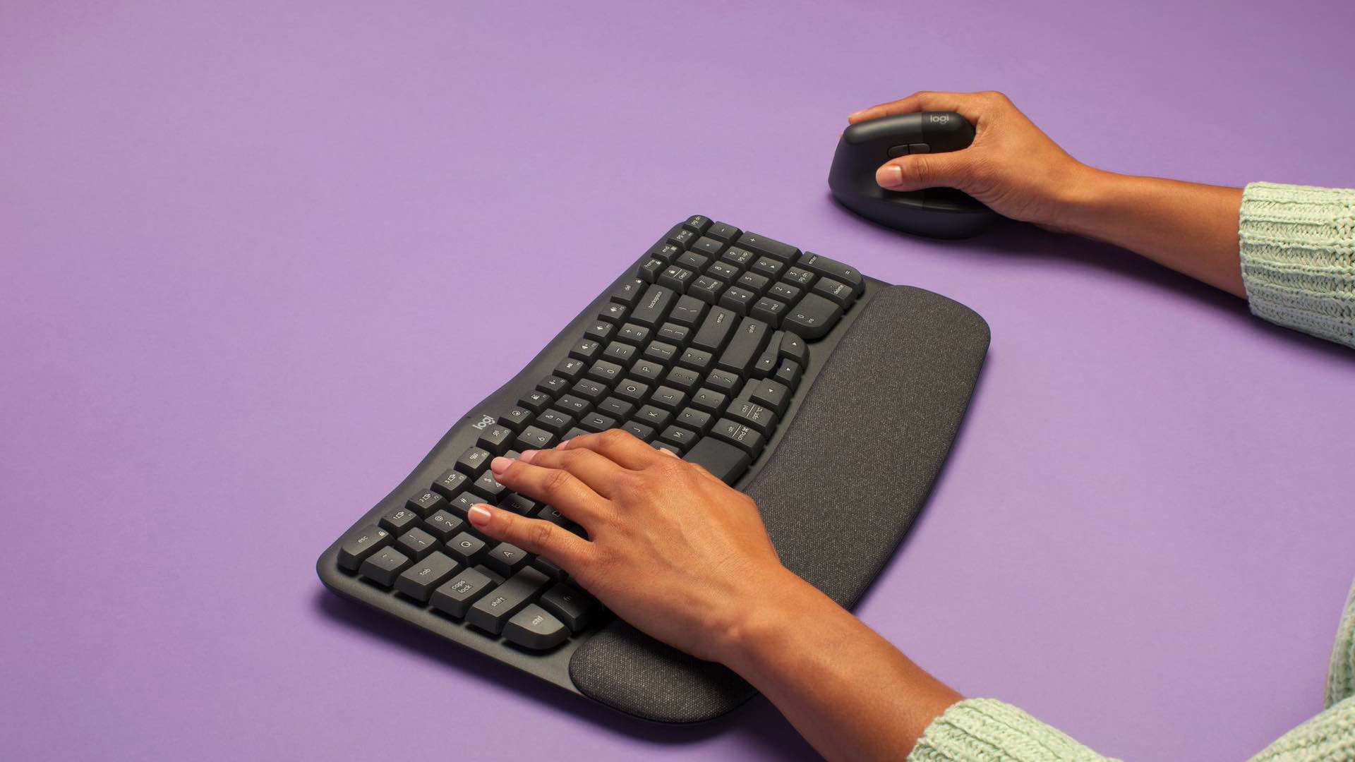 Wave Keys Un Nouveau Clavier Ergonomique Plus Compact Chez Logitech