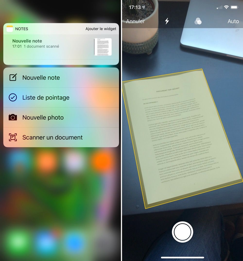 Astuce Ios 12 Scanner Plus Rapidement Un Document Avec Notes