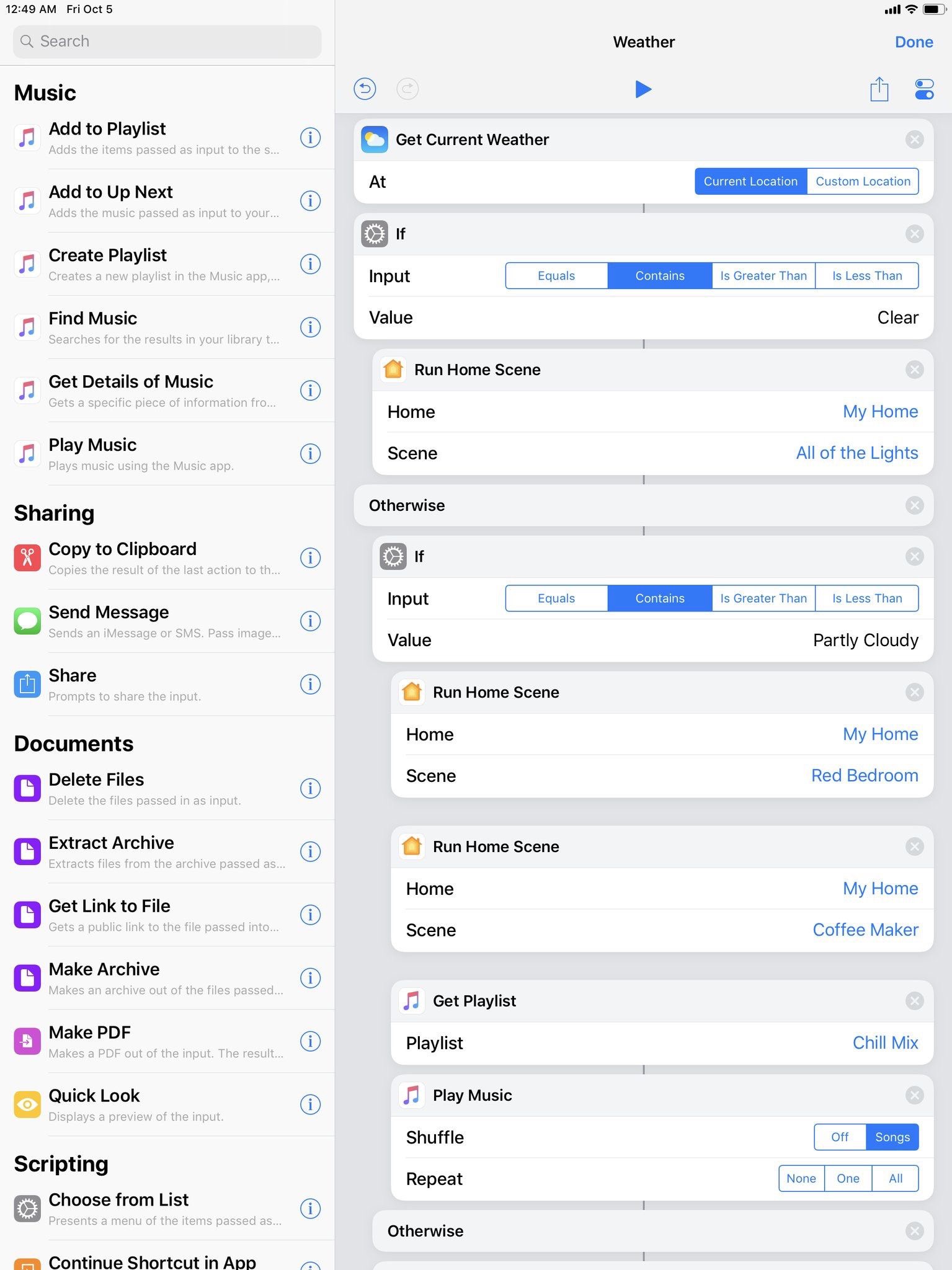 Code Temps D'écran Oublié Ios 12 Raccourcis 2.1 intègre la météo dans son automatisation | iGeneration