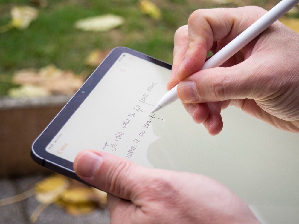 Écrire sur iPad : faut-il changer la mine de l'Apple Pencil