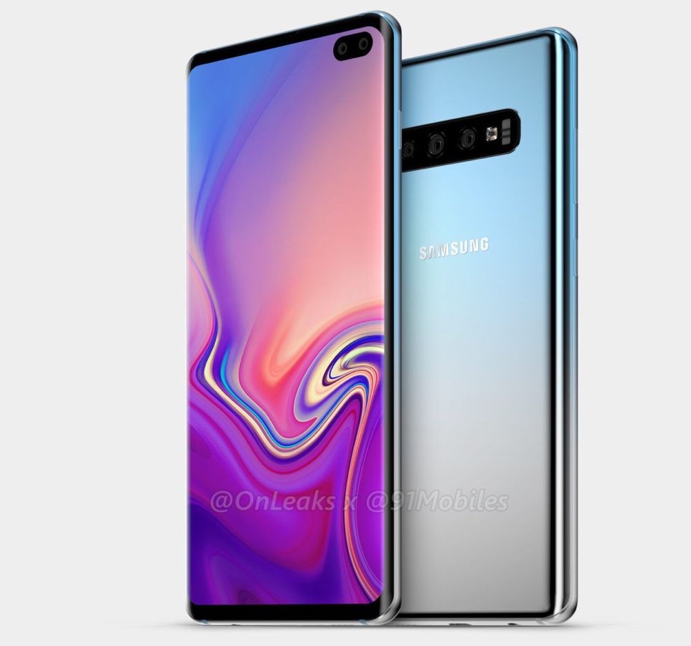 Galaxy S10 Plus Son Grand écran Troué En Images Et Vidéo