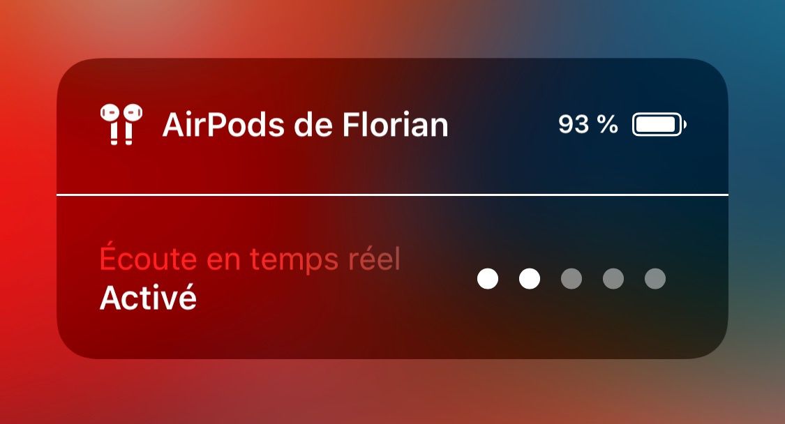 Astuce : utilisez votre iPhone comme micro pour vos AirPods