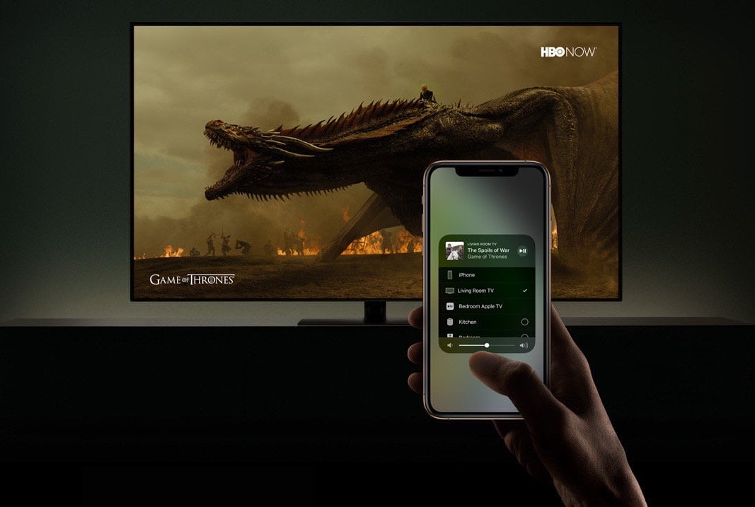 Android tv c поддержкой airplay 2 что это