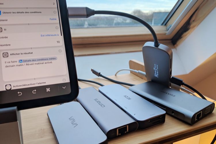 Comparatif : neuf hubs USB-C pour l’iPad Pro