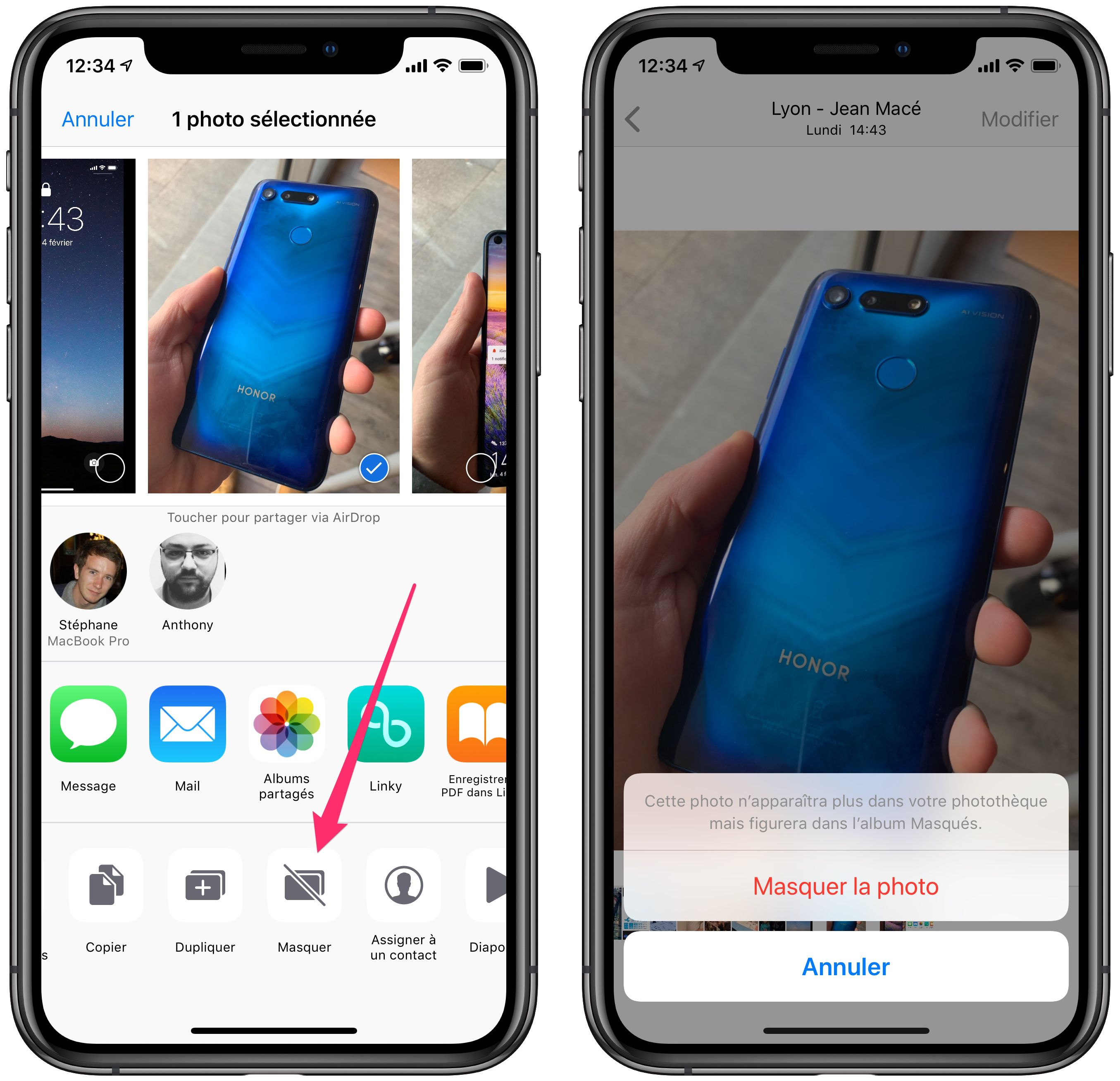 Comment masquer des photos dans l'app Photos d'Apple iGeneration