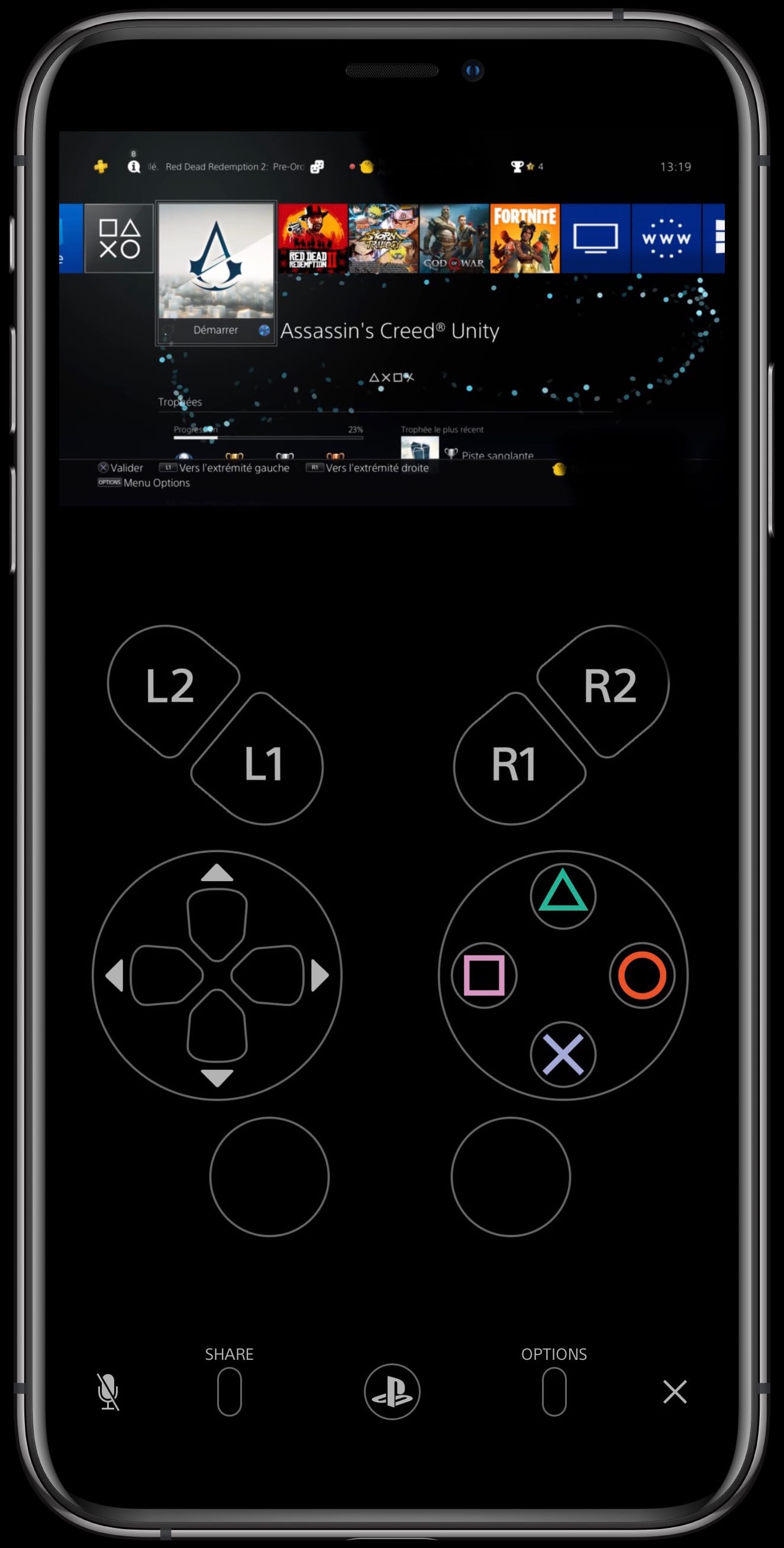 ps remote play ios скачать