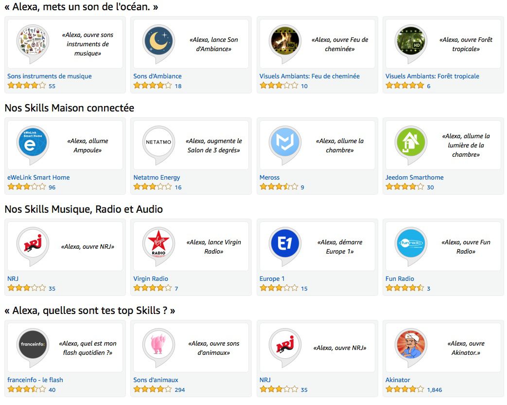 Amazon va payer les développeurs français de Skills Alexa populaires ...