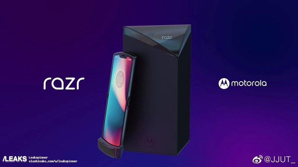 Le nouveau RAZR pliable de Motorola est en fuite