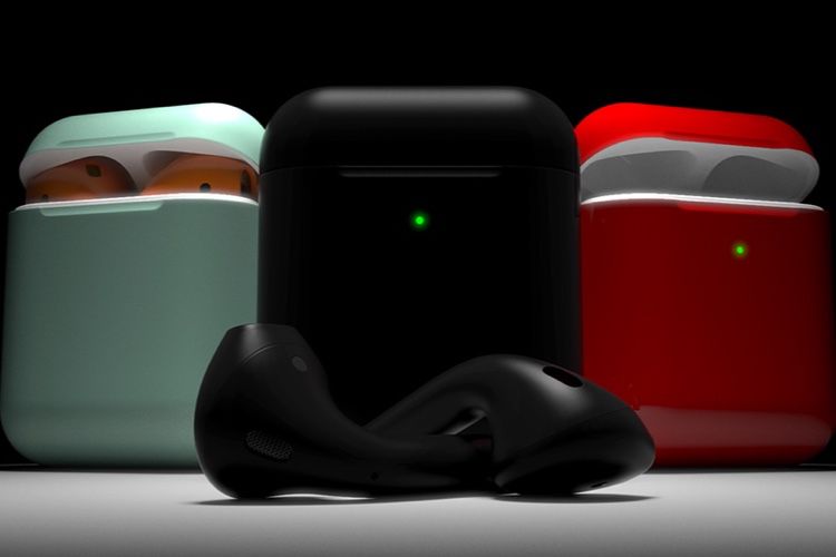 Les AirPods en voient enfin de toutes les couleurs