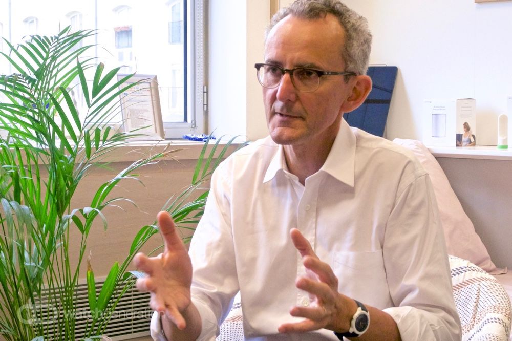 Éric Carreel, président de Withings.