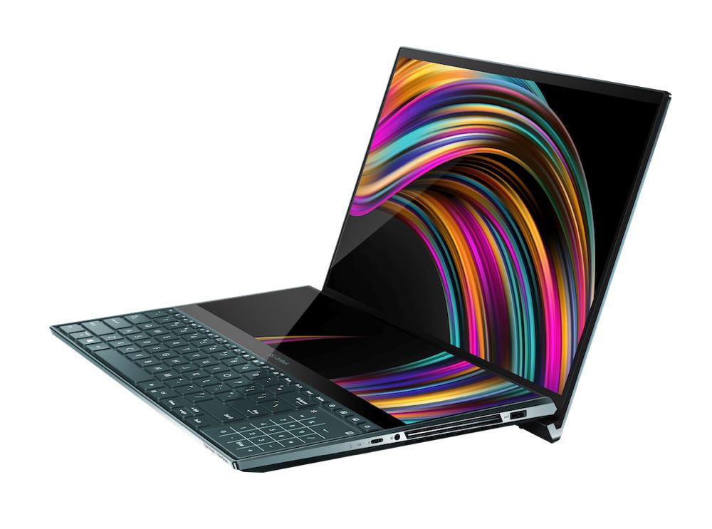 Nouveaux ZenBook Duo d’Asus un PC portable à deux écrans, c’est tout