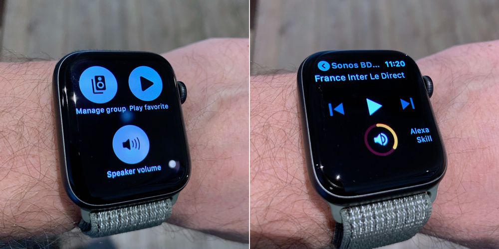 nederlag Total delikat Lyd, une app sur Apple Watch pour contrôler ses Sonos | WatchGeneration