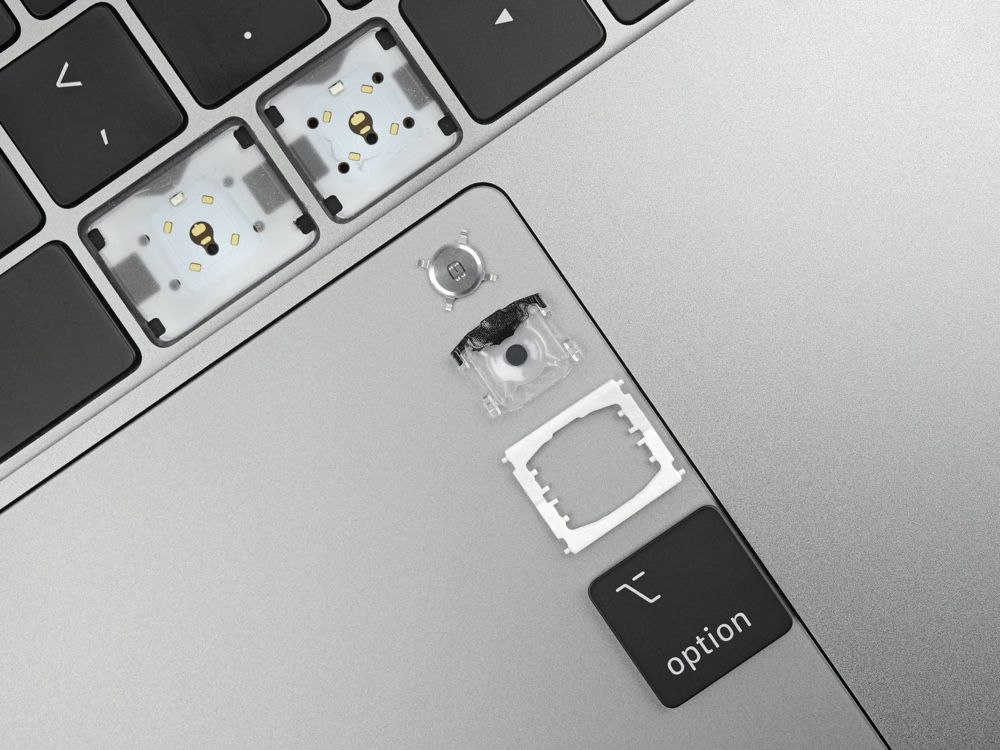 MacBook Pro 2019 : le clavier papillon a bien de nouveaux matériaux, mais  on ne sait toujours pas pourquoi