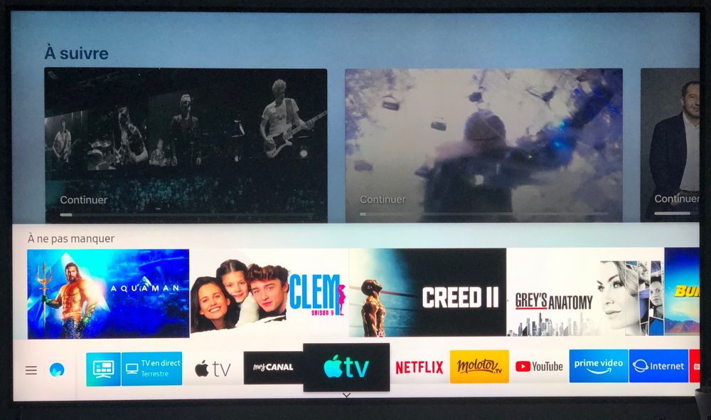 Télécommande pour Samsung TV dans l'App Store