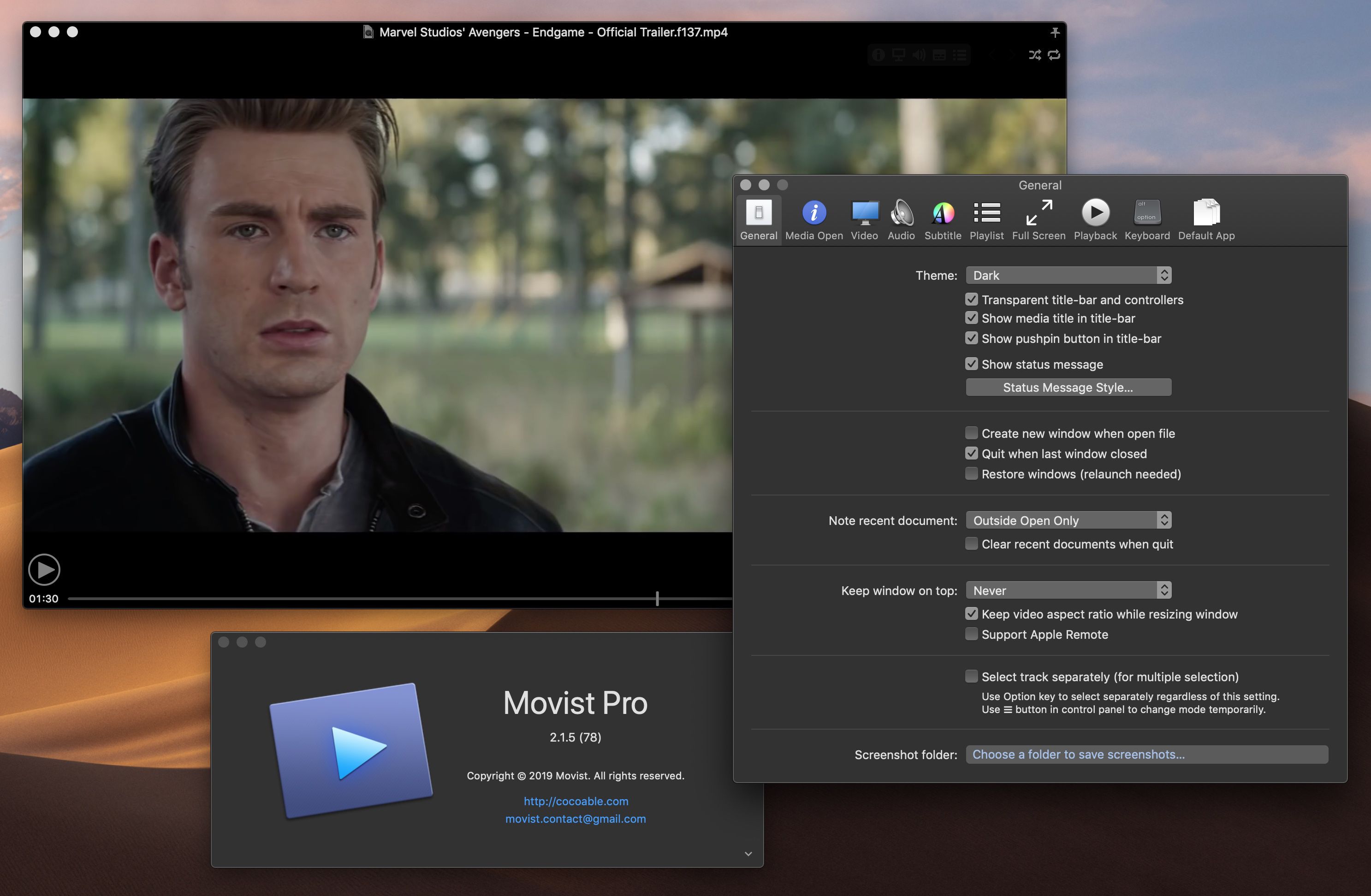 movist pro mac streaming