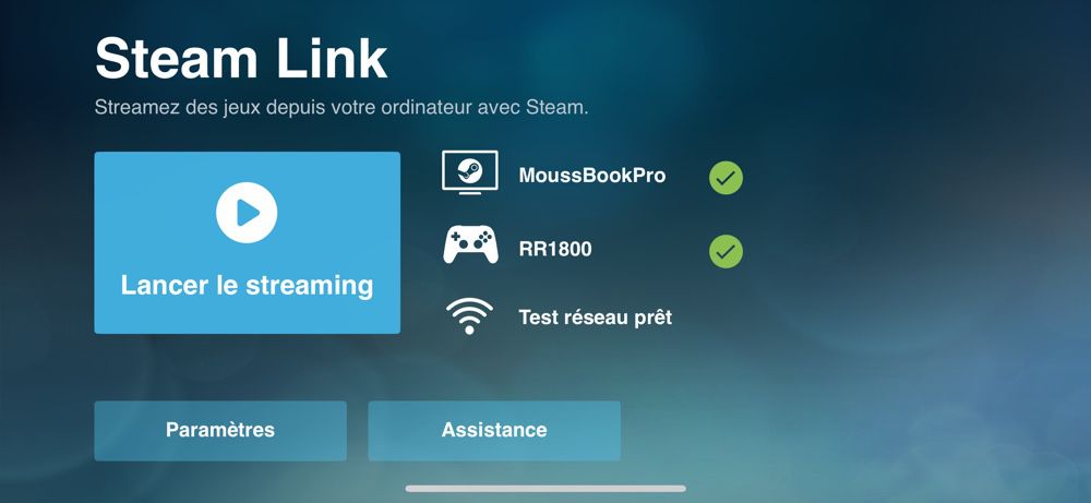 steam link apple tv