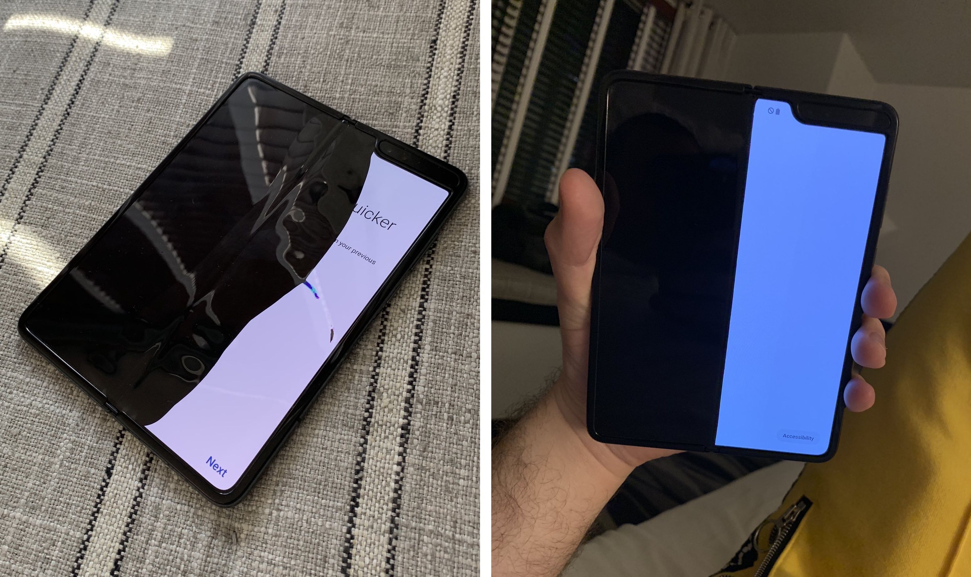 Sort D'ici Ne Sort Pas D'ici Si le Galaxy Fold ne sort pas d'ici fin mai, Samsung annule les