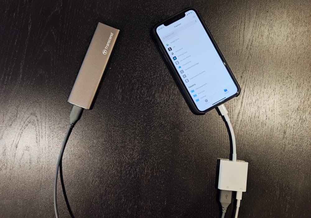 iOS 13 : voici comment les disques durs et clés USB sont pris en charge