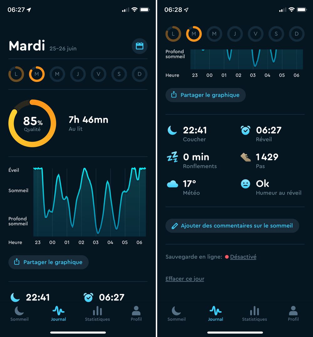 HomeKit dans Sleep Cycle pour activer des scènes au réveil 🌞 et