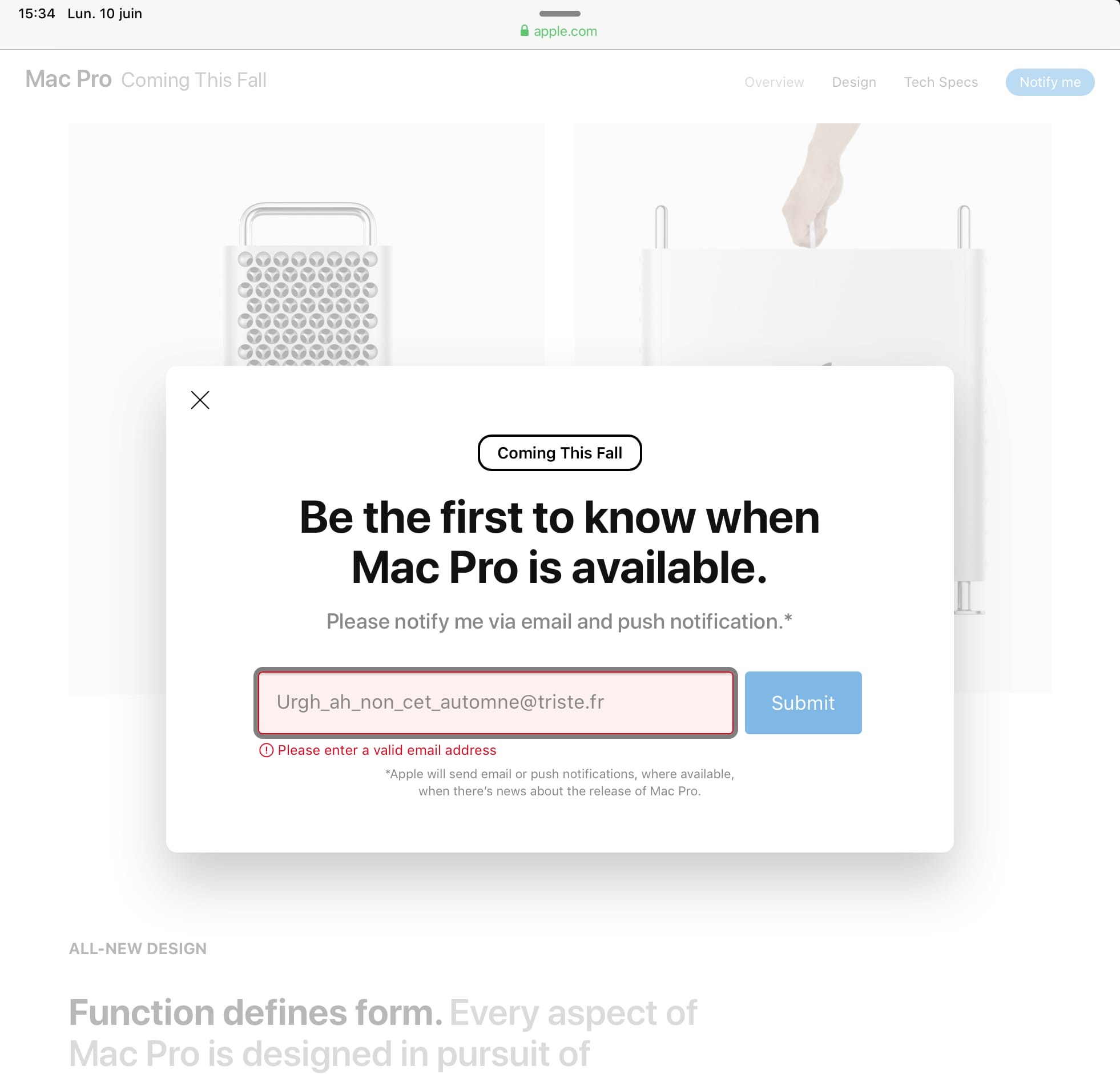 Apple Com Bill C Est Quoi Apple est confus : le Mac Pro sortira en septembre… ou cet automne [MàJ