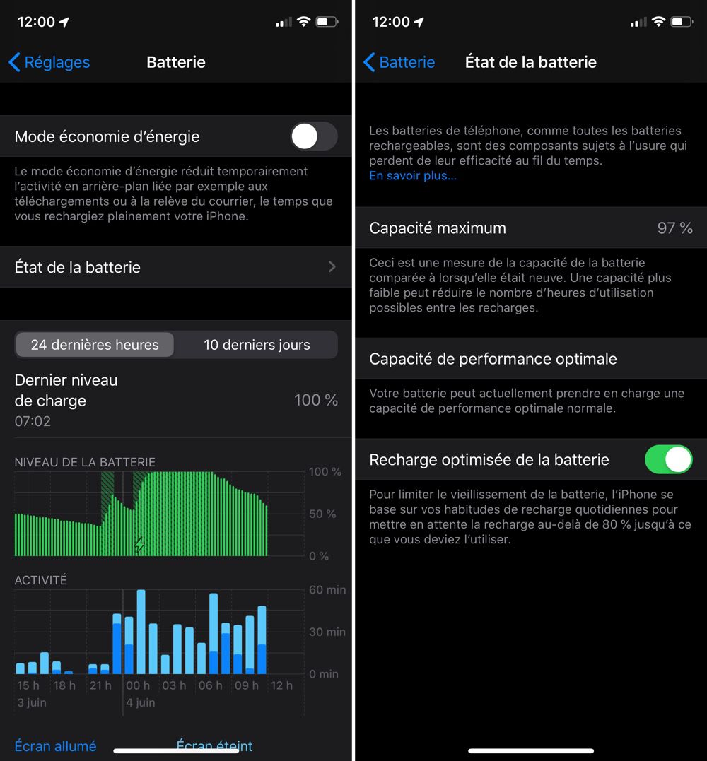 iOS 13 : une nouvelle option pour limiter le vieillissement des batteries |  iGeneration