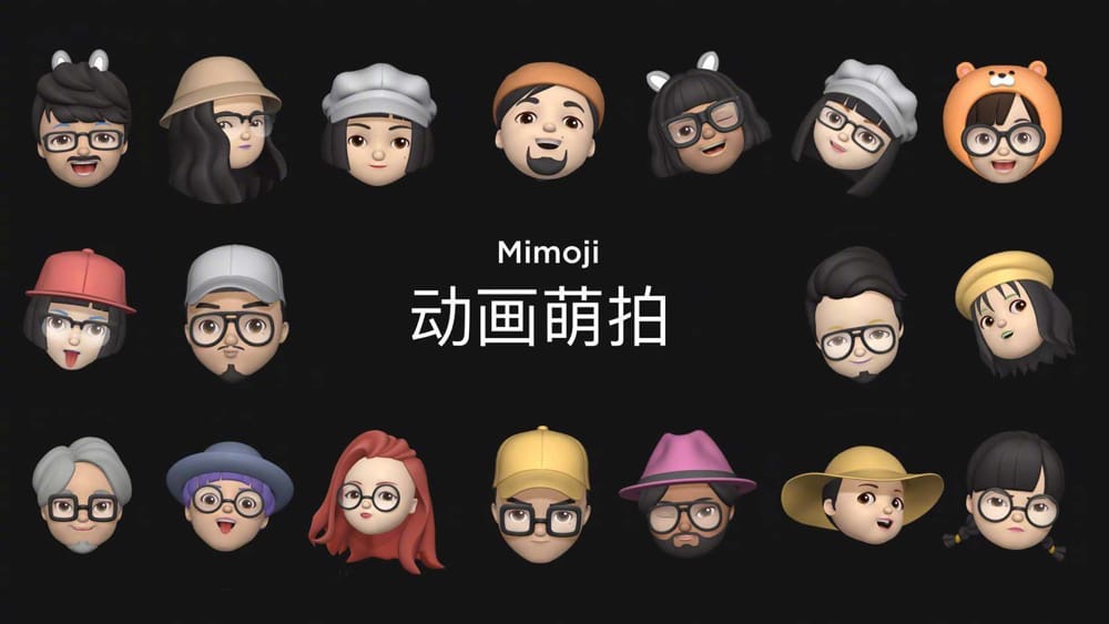 Mimoji : oui, Xiaomi a tout repris quasiment à l’identique