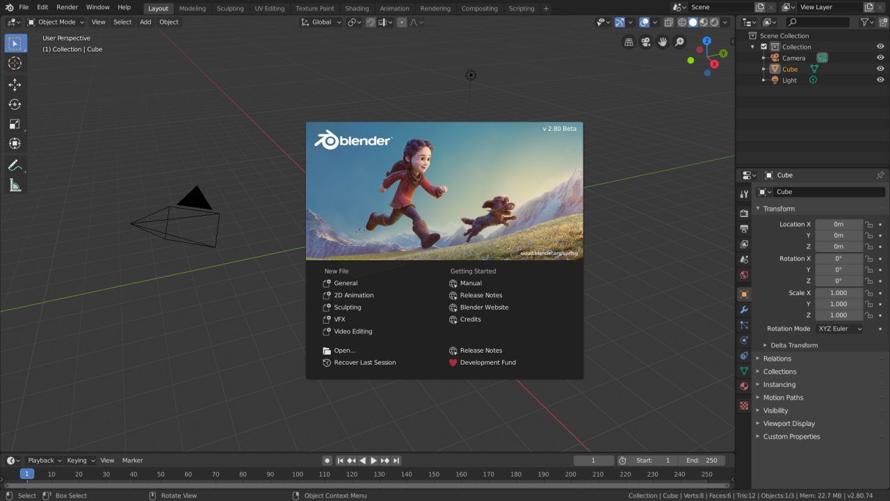 Blender 3D 3.6.1 download the new version for android