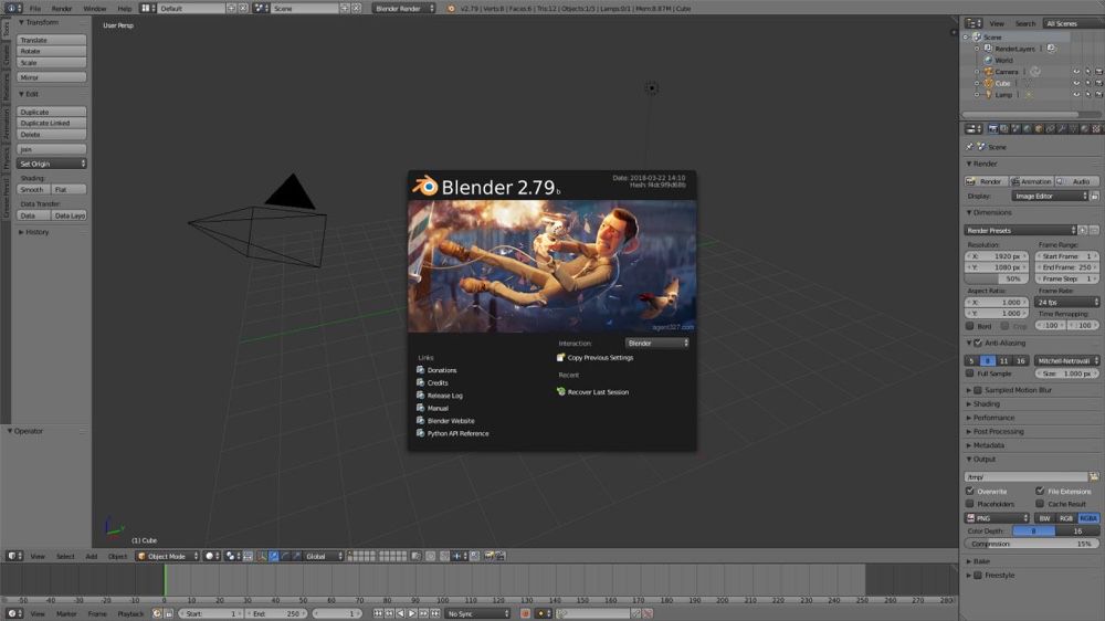 Blender 3D 3.6.0 download the new version