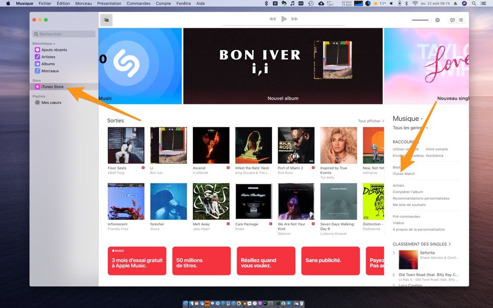 Astuce Activer Itunes Match Dans Macos Catalina Igeneration