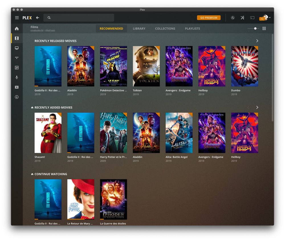 Plex linux не видит папки