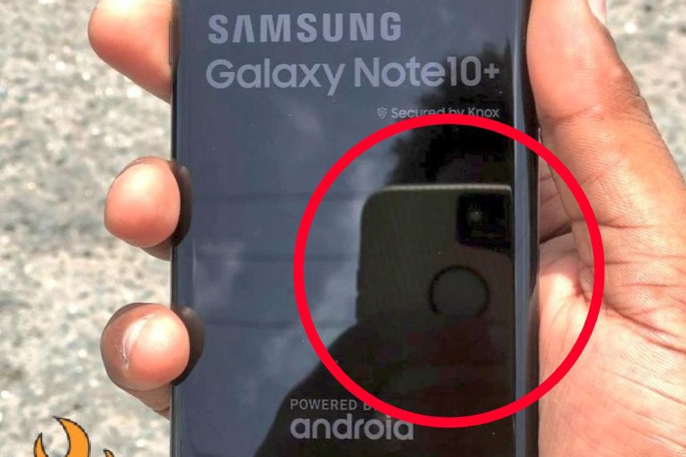 Est-ce le successeur de l’iPhone XR dans le reflet de ce Galaxy Note10 ?