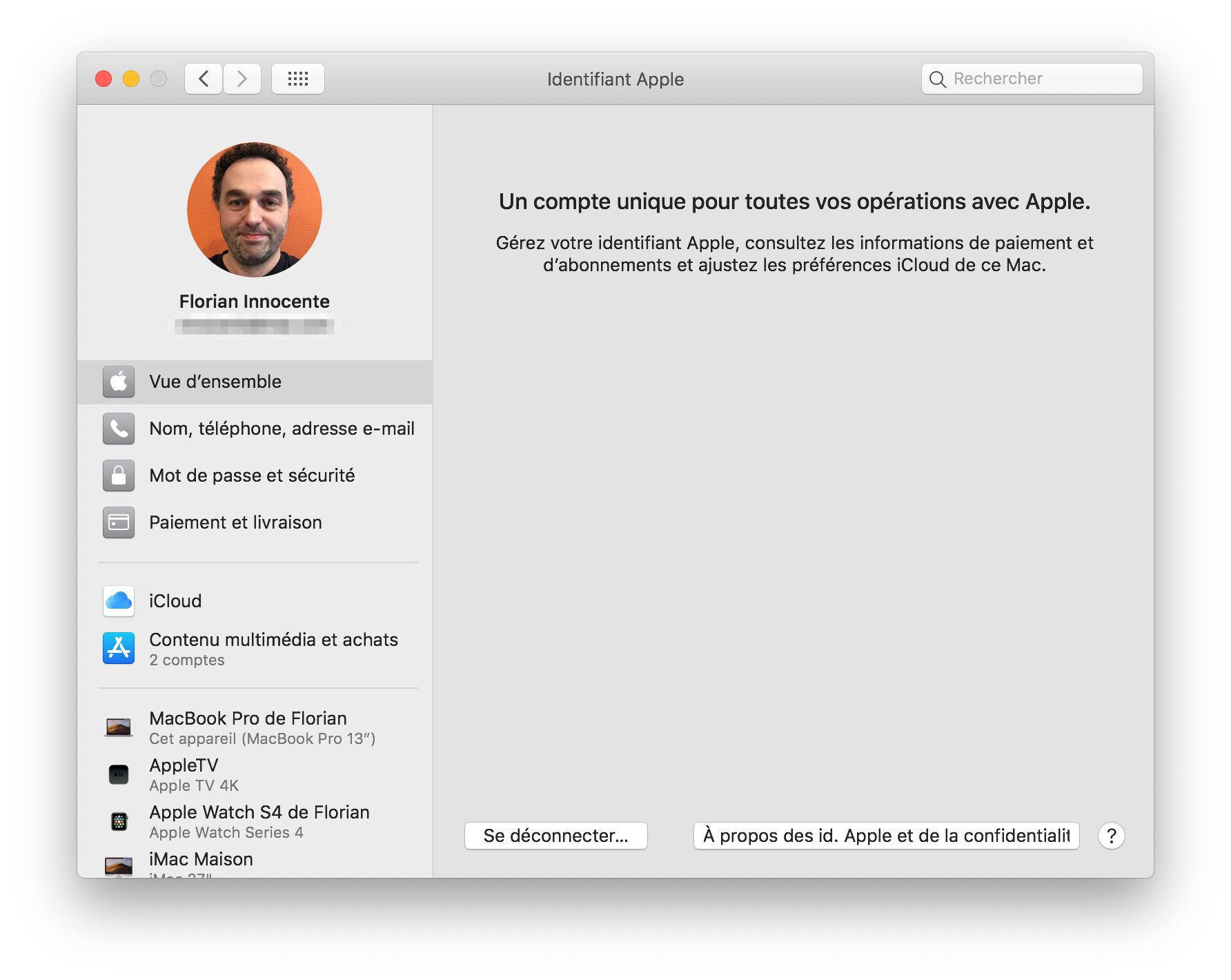 Changer Mode De Paiement Apple Store macOS Catalina : ce qui change dans les réglages Identifiant Apple et