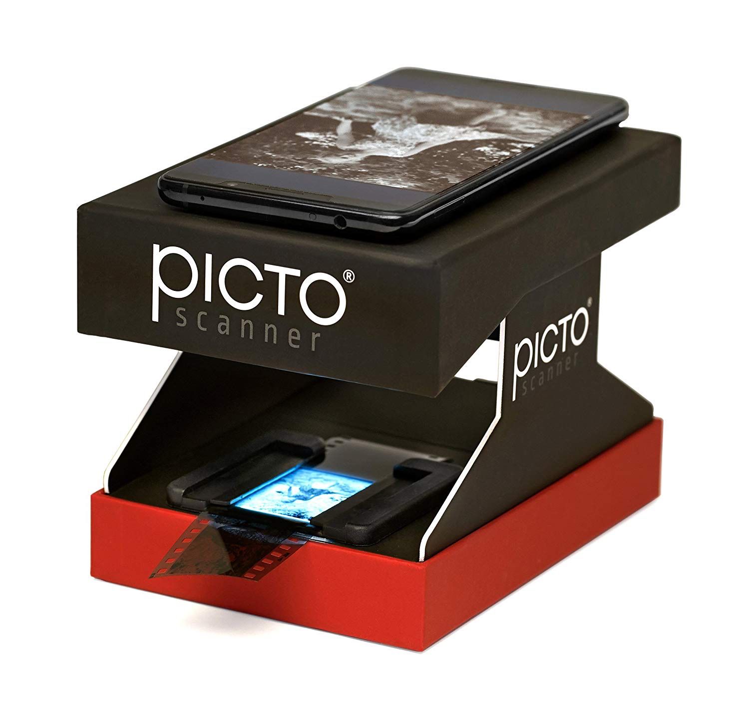 PictoScanner une table lumineuse en carton pour numériser des diapos — free download