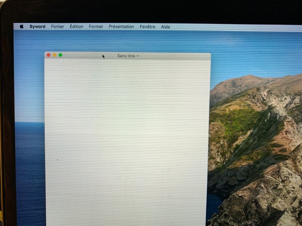 MacBook écran blanc , résoudre le problème. 