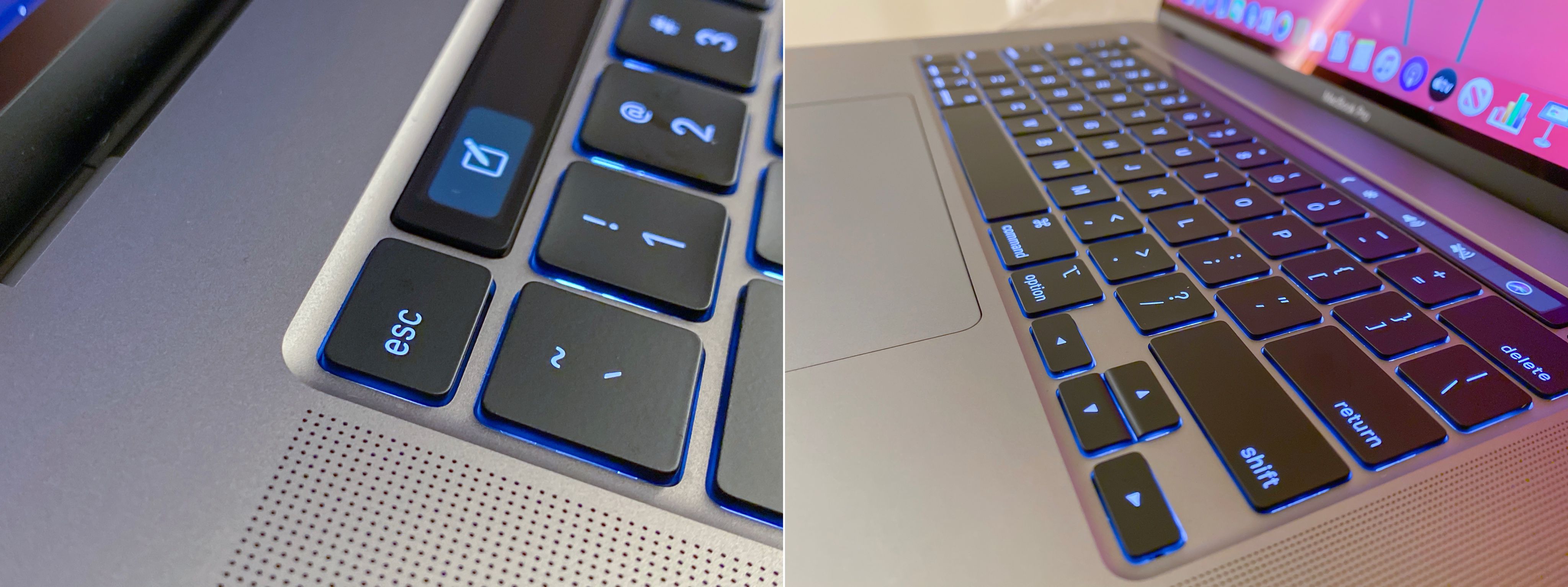 Le MacBook Pro 16" a une touche avec les premiers utilisateurs