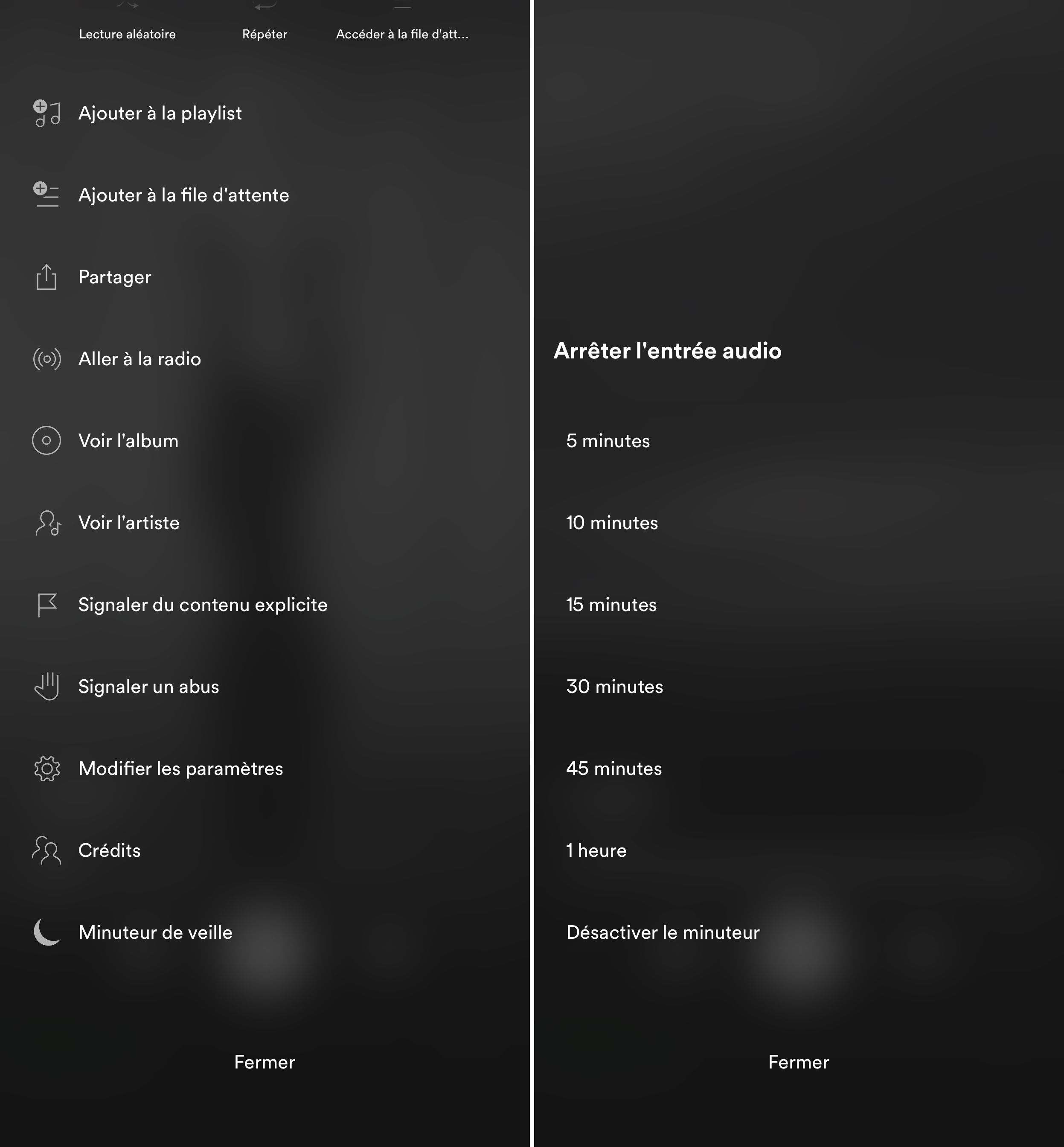 Spotify lance son minuteur de veille sur iOS iGeneration