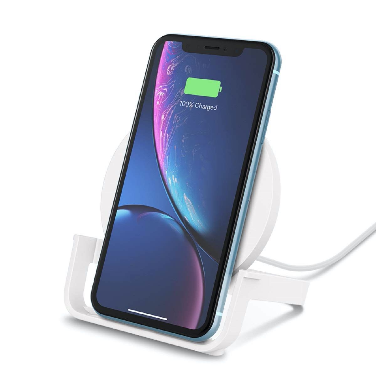 Adaptateur Chargeur Sans Fil Qi Pour IPhone - Marque Générique (Neuf, Compatible Charge Rapide)