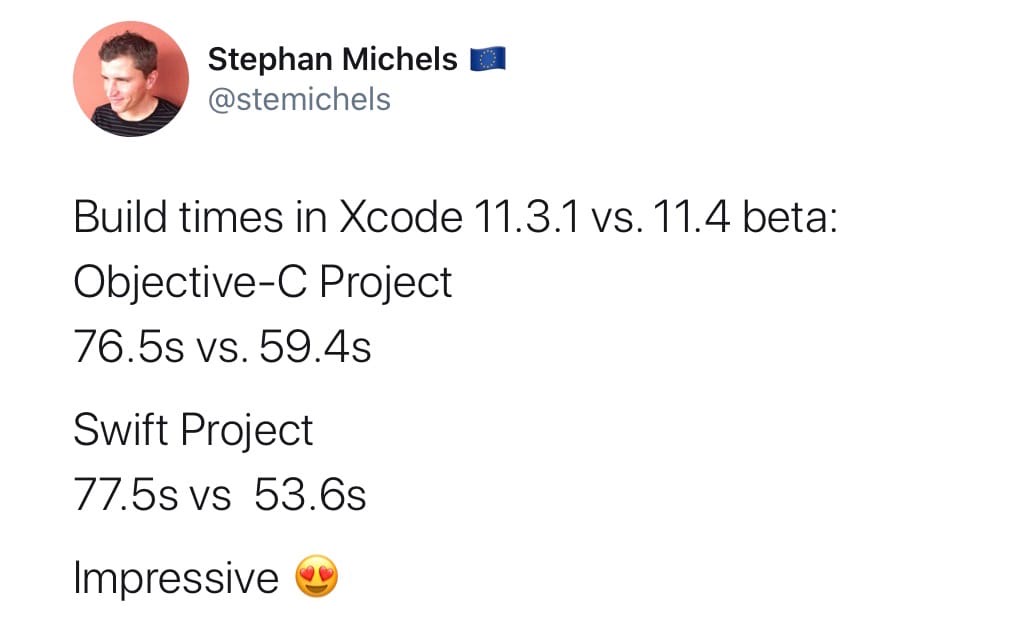modal xcode 11