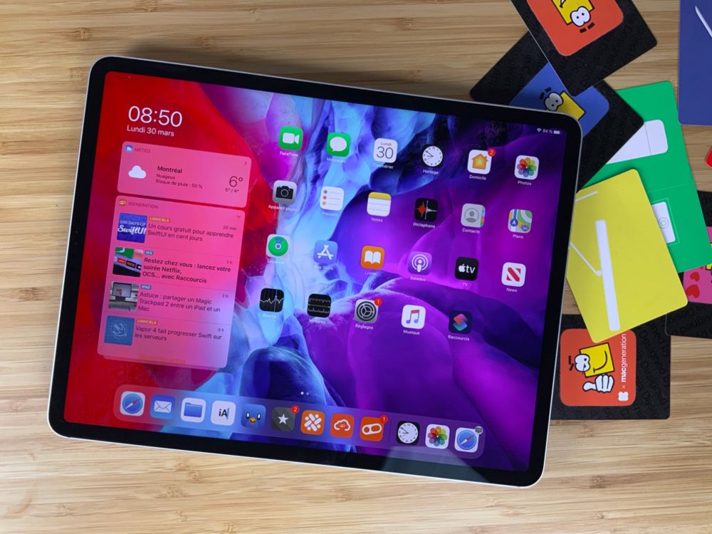 Apple annonce un nouvel iPad Pro avec scanner LiDAR et la prise en