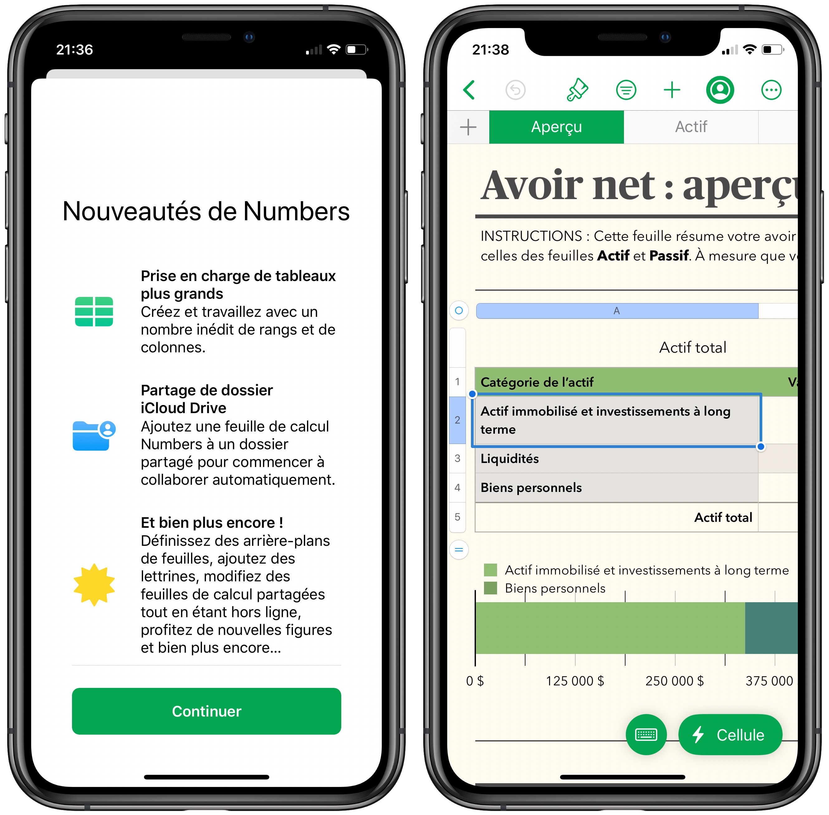 Pages, Numbers, Keynote et iMovie support du trackpad d'iPadOS 13.4