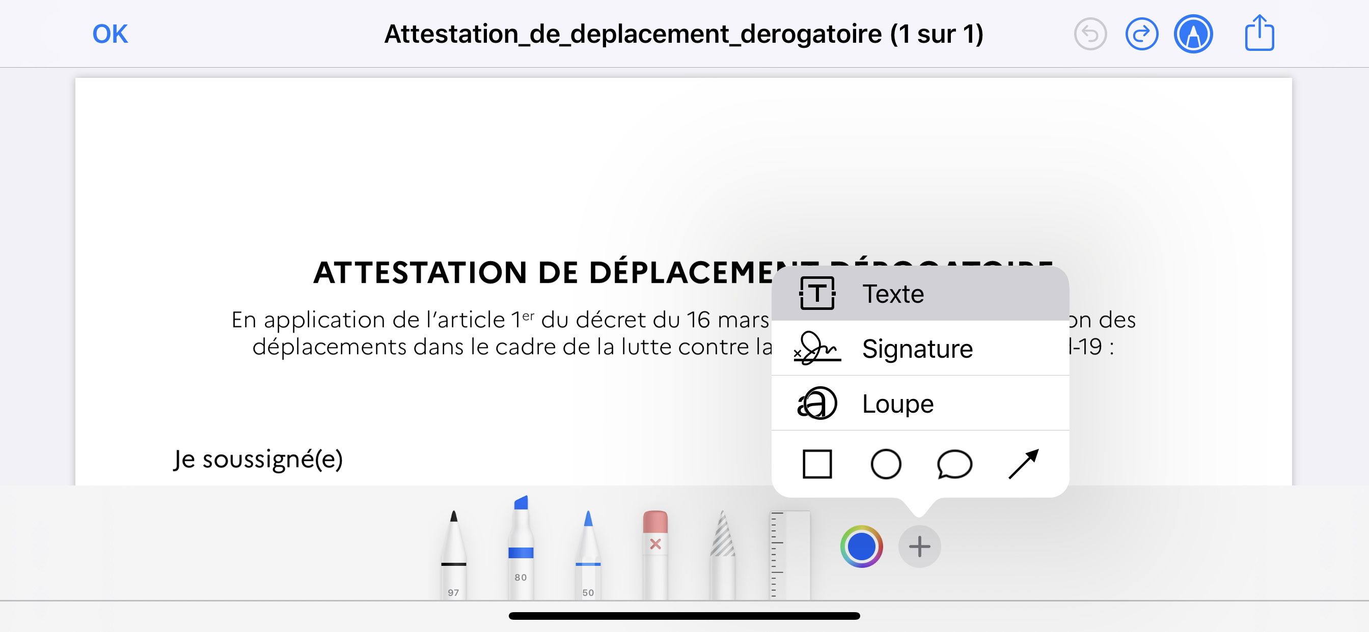 Attestation de déplacement : comment l'utiliser avec son iPhone 🆕