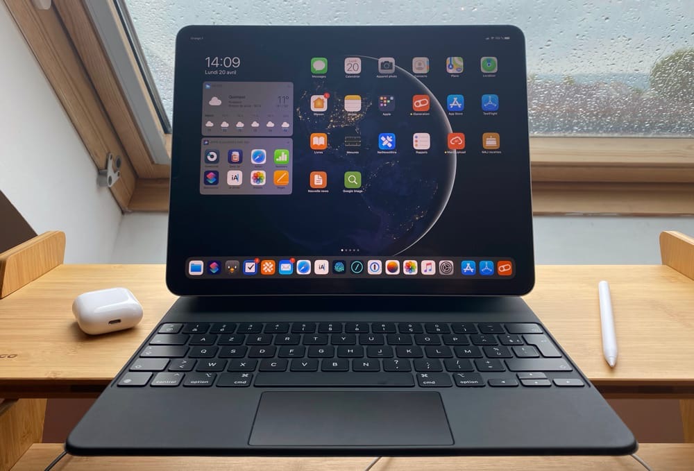 Test du Magic Keyboard : l'iPad Pro avec clavier et trackpad peut-il  remplacer un MacBook ?