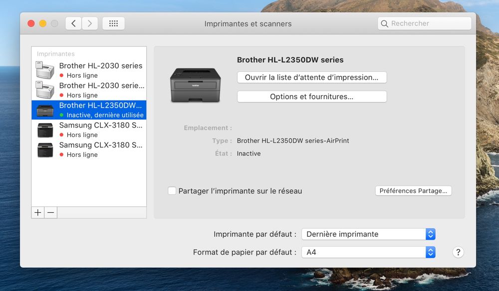 Astuce imprimer rapidement plusieurs documents sur macOS et iOS