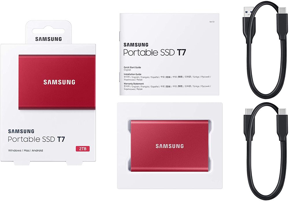 Test Samsung T5 500 Go : un SSD portable de premier choix - Les Numériques