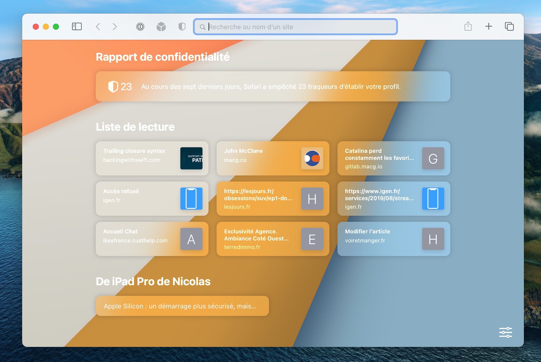 Safari 14, une grosse mise à jour avec Chrome dans le viseur MacGeneration Safari 14, une grosse mise à jour avec Chrome dans le viseur MacGeneration