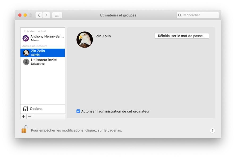 Comment Reinitialiser Le Mot De Passe De L Administrateur D Un Mac Macgeneration