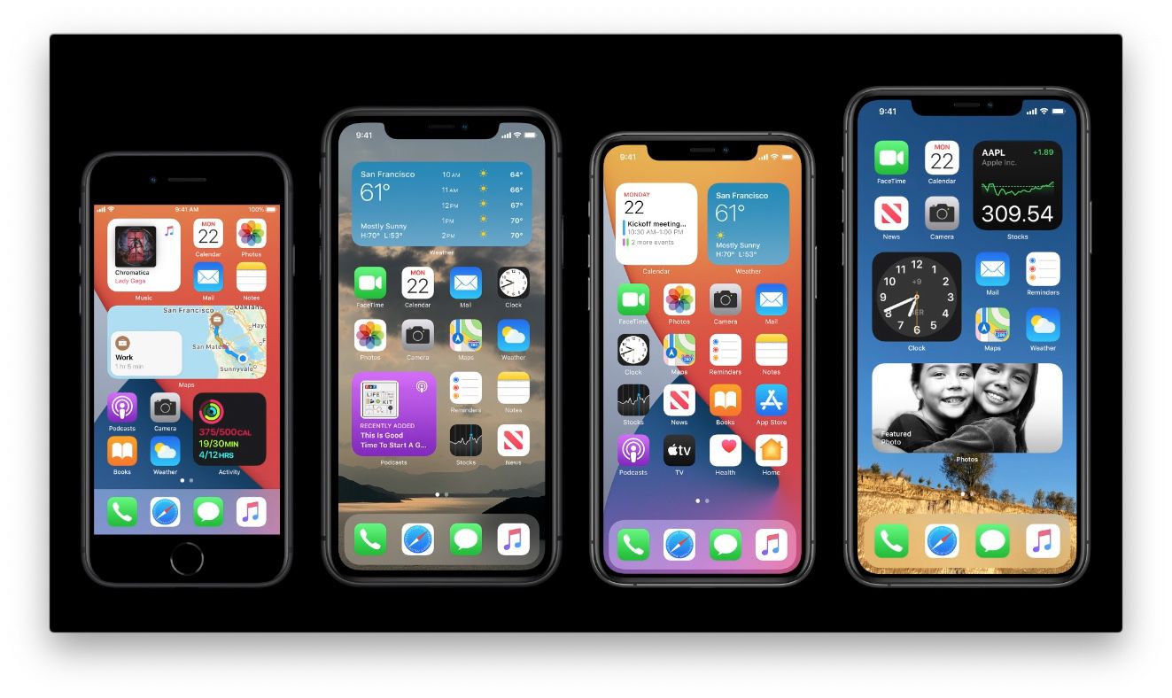 iOS 14 : nouvel écran d'accueil avec widgets et PiP | iGeneration