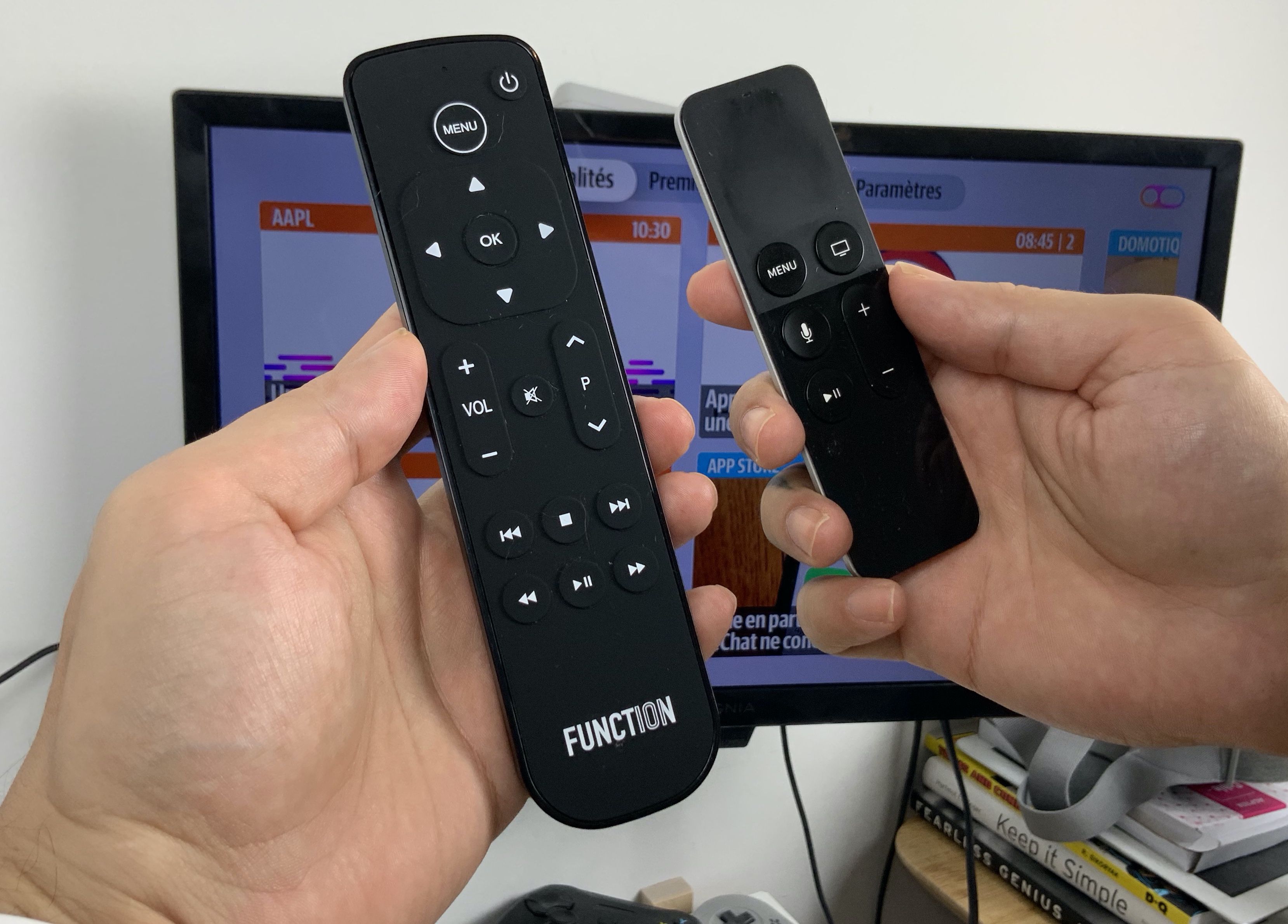 comment connecter une telecommande a l'apple tv